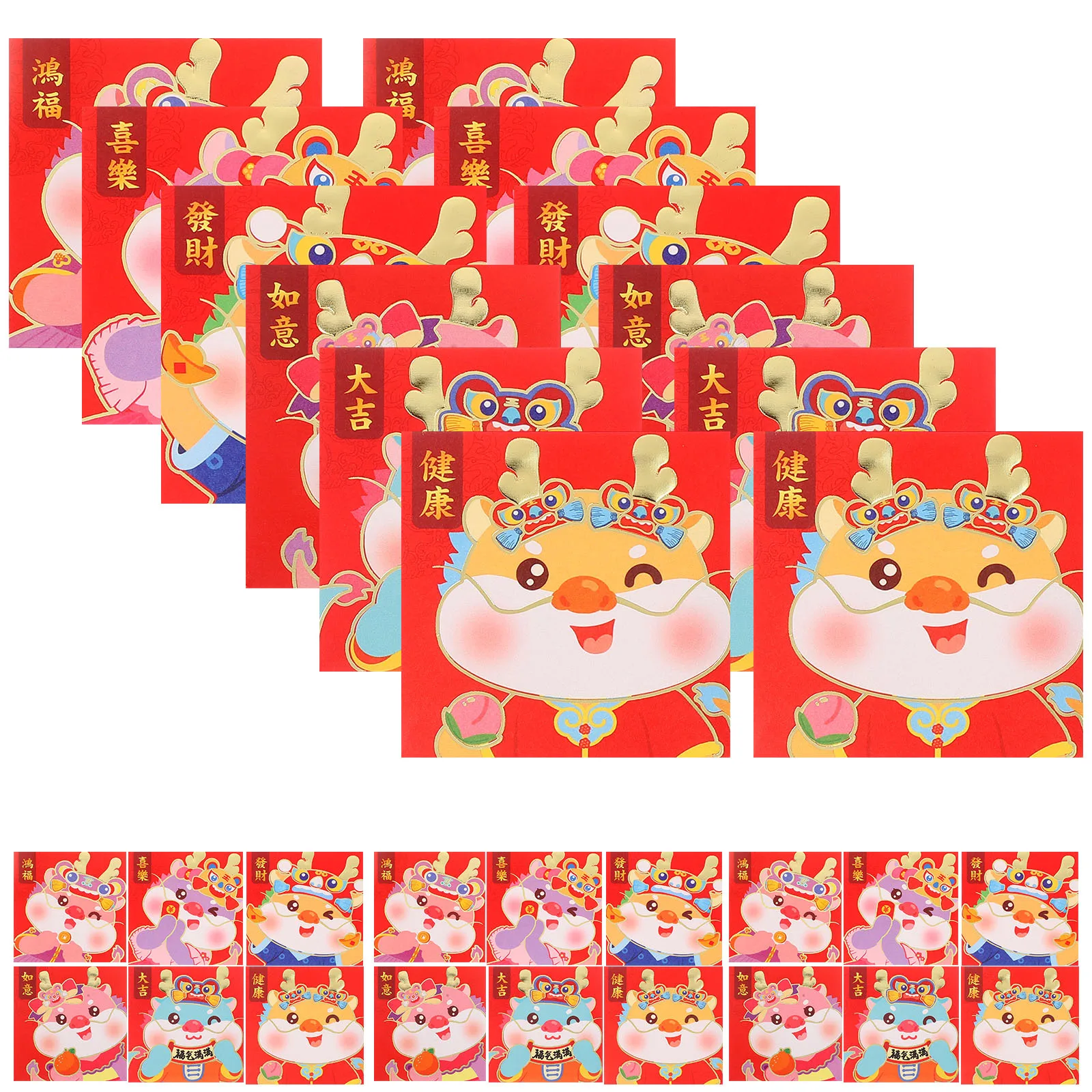 Red Money Packets New Year's Envelope Bag Spring Festival Lai Feng Pouch Bags 
Red Money Packets New Year's Envelope Bag Spring Festival Lai Feng Pouch Bags