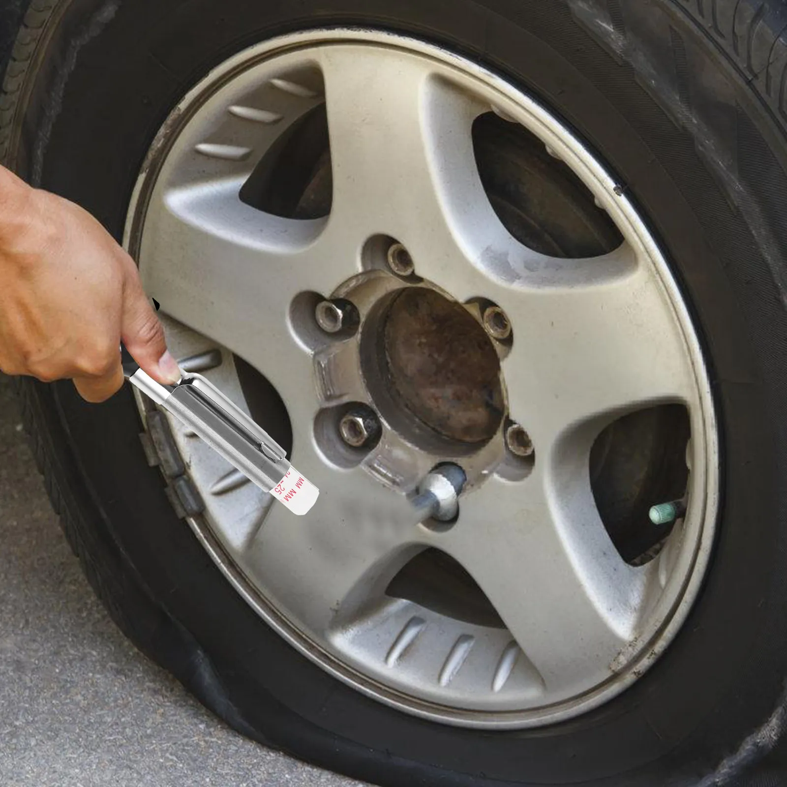 Tire Tread Depth Gauging Tool Professional 0-25Mm Portable Sturdy Plastic Tire Depth Gauge for Vehicle Measurer Tool
Tire Tread Depth Gauging Tool Professional 0-25Mm Portable Sturdy Plastic Tire Depth Gauge for Vehicle Measurer Tool