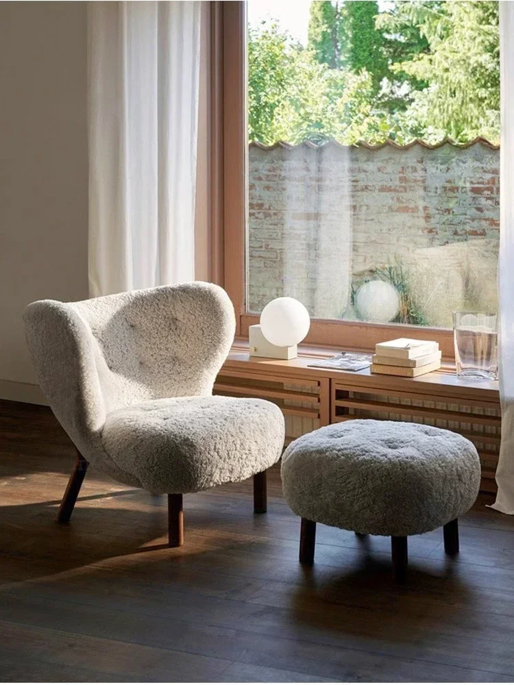 Living Room Chair Scandinavian Lamb Plush Single Sofa Balcony Solid Wood Leisure Lazy Recliner Office Flat New
Living Room Chair Scandinavian Lamb Plush Single Sofa Balcony Solid Wood Leisure Lazy Recliner Office Flat New