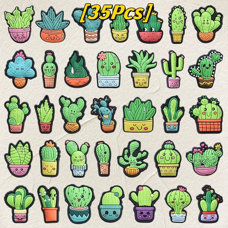 35 new arrivals cute cactus shoe accessories for shoes, sandals, decorations, pins, DIY shoe accessories
35 new arrivals cute cactus shoe accessories for shoes, sandals, decorations, pins, DIY shoe accessories