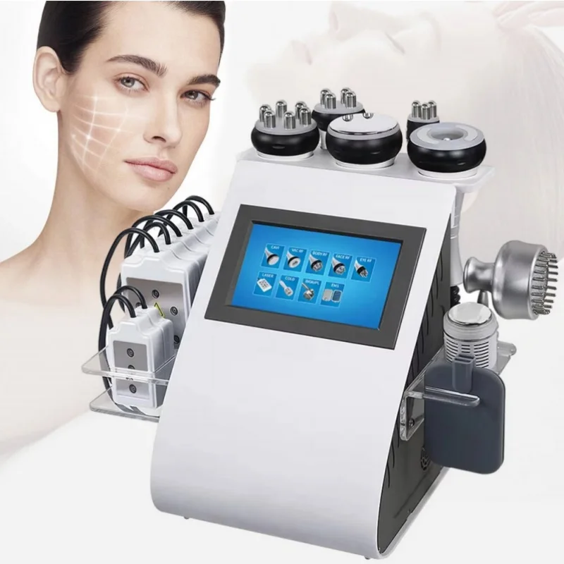 9 in 1 Multifunctional 40K Cavitation Vacuum Radio Frequency Machine Skin Care Tool for Spa Beauty Salon Home Body Massger
9 in 1 Multifunctional 40K Cavitation Vacuum Radio Frequency Machine Skin Care Tool for Spa Beauty Salon Home Body Massger