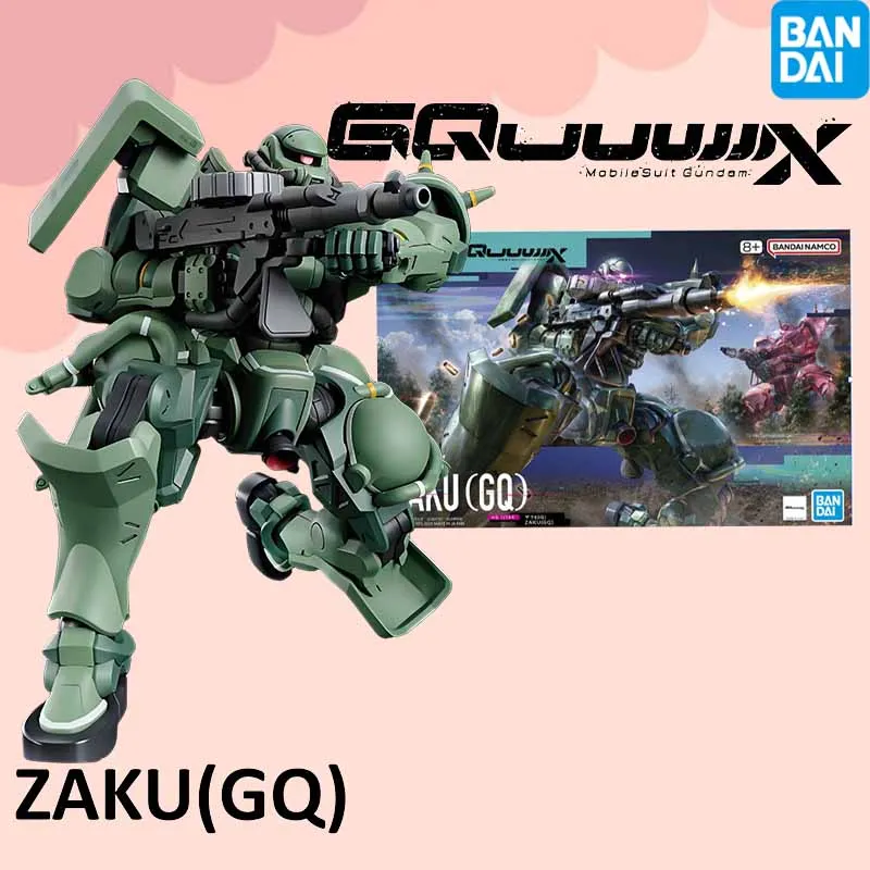 Bandai Original HG Gundam GQuuuuuuX 1/144 ZAKU Anime Action Figure Assembly Model Toys Collectible Model Ornaments Gifts
Bandai Original HG Gundam GQuuuuuuX 1/144 ZAKU Anime Action Figure Assembly Model Toys Collectible Model Ornaments Gifts