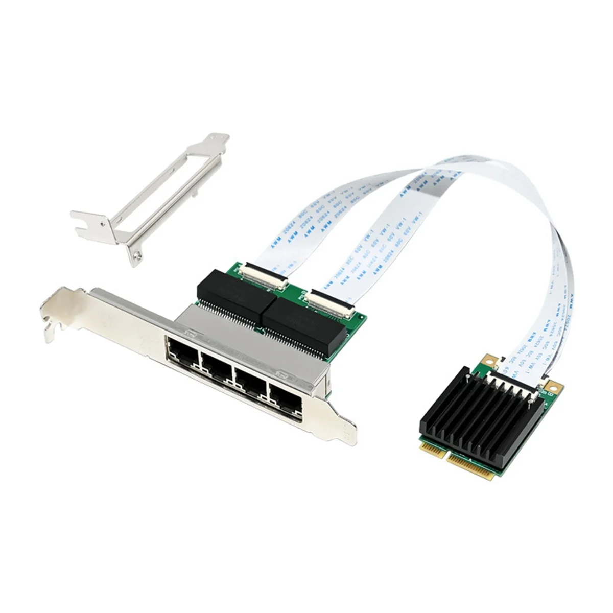 ATP-MiniPCIE Gigabit Ethernet Network Card Ethernet Adapter 4xRJ45 Port 10/100/1000Mbps I350 T4 SAS Ethernet Network Card
ATP-MiniPCIE Gigabit Ethernet Network Card Ethernet Adapter 4xRJ45 Port 10/100/1000Mbps I350 T4 SAS Ethernet Network Card