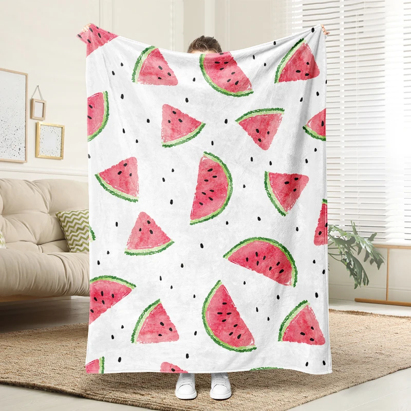 Watermelon Pattern Flannel Blanket Soft Plush Cozy Sofa Bed Decor Gift
Watermelon Pattern Flannel Blanket Soft Plush Cozy Sofa Bed Decor Gift