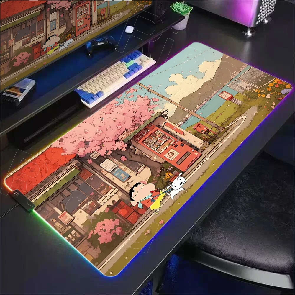 Kawaii RGB настольный коврик для геймера, коврик для мыши Crayon Shin-chan, коврик для мыши для ПК, офисный большой коврик для мыши, нескользящие коврики для мыши для компьютера, подарок XXL
Kawaii RGB настольный коврик для геймера, коврик для мыши Crayon Shin-chan, коврик для мыши для ПК, офисный большой коврик для мыши, нескользящие коврики для мыши для компьютера, подарок XXL