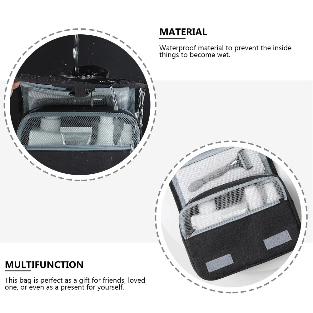 1pc Waterproof Toiletry Bag Hanging Storage Large Portable Hook Outdoor Travel Makeup Organizer Brush Case
1pc Waterproof Toiletry Bag Hanging Storage Large Portable Hook Outdoor Travel Makeup Organizer Brush Case