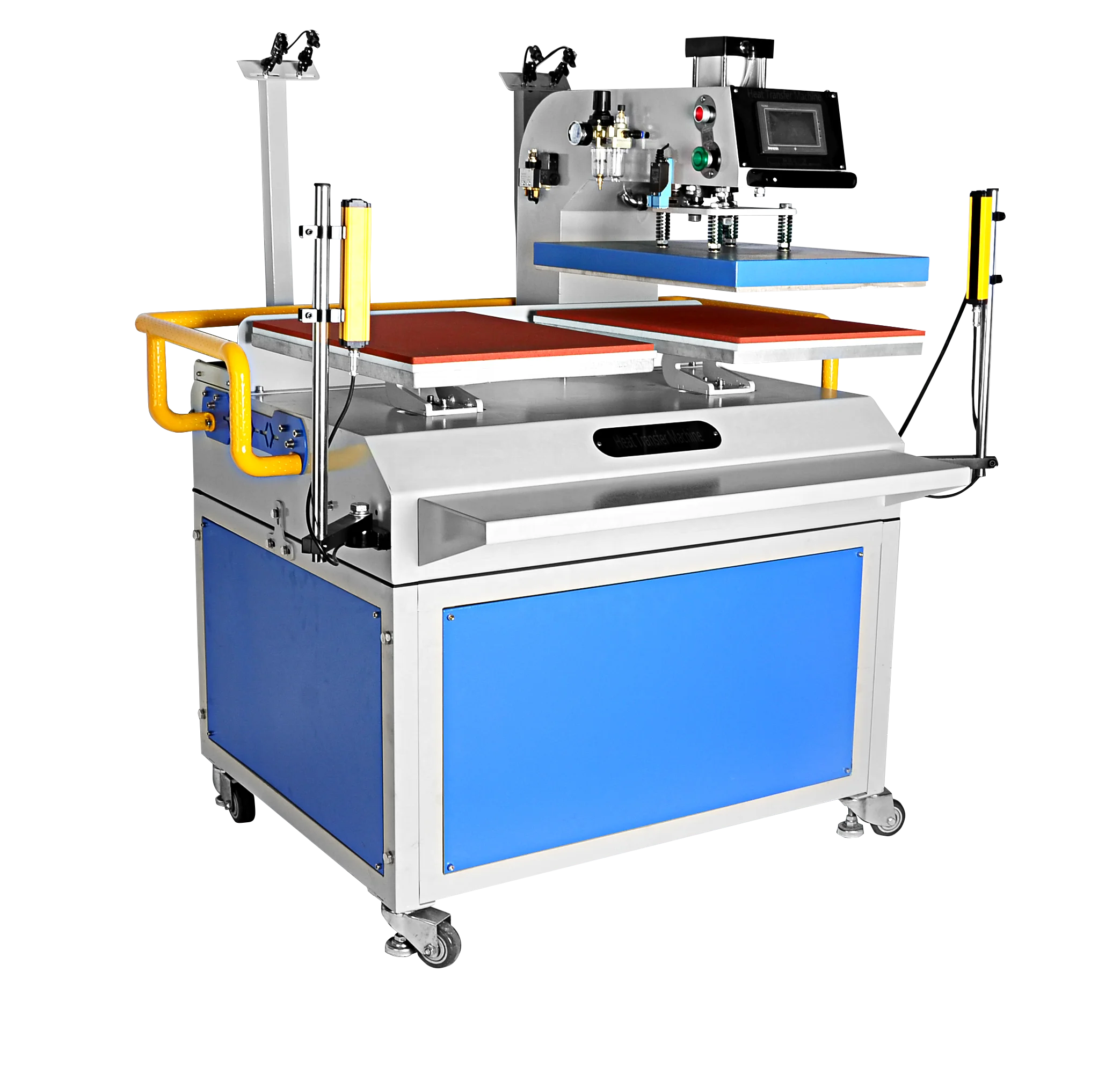 Gaoshang Dongguan pneumatic double station automatic textile hoodie factory sublimation fabric heat press machine
Gaoshang Dongguan pneumatic double station automatic textile hoodie factory sublimation fabric heat press machine