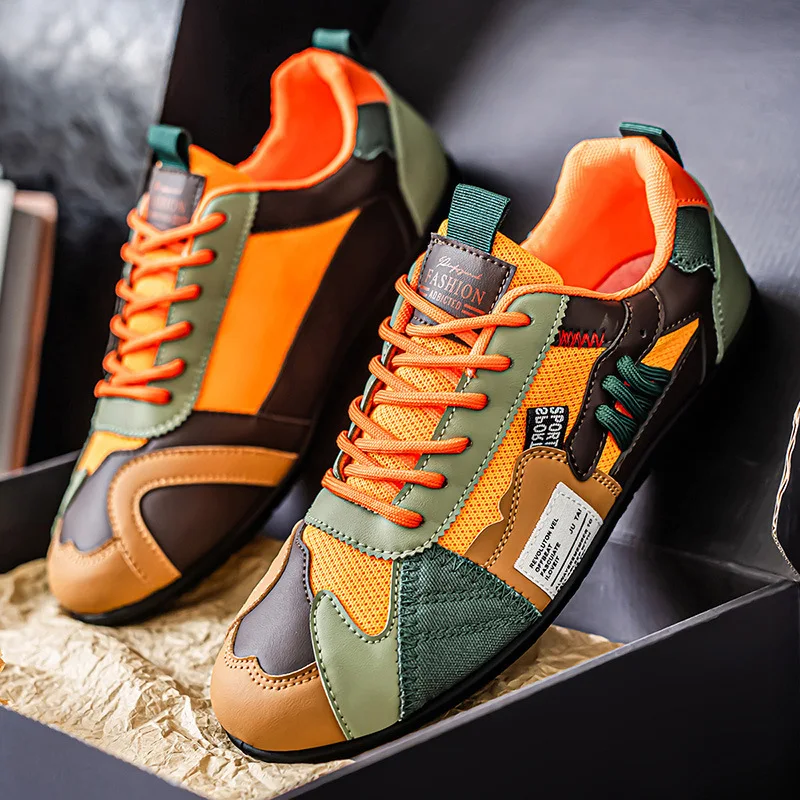 Men's Casual Sneakers Breathable Street Tennis Shoes Fashion Lace Up Lightweight Outdoor Hiking Shoes Mixed Colors Shoes for Men
Men's Casual Sneakers Breathable Street Tennis Shoes Fashion Lace Up Lightweight Outdoor Hiking Shoes Mixed Colors Shoes for Men