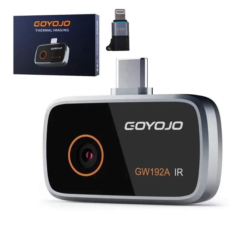 New Thermal Imaging GW192A Camera for iPhone & Android Phone Infrared Thermal Imager Inspection Repair Thermographic Camera
New Thermal Imaging GW192A Camera for iPhone & Android Phone Infrared Thermal Imager Inspection Repair Thermographic Camera