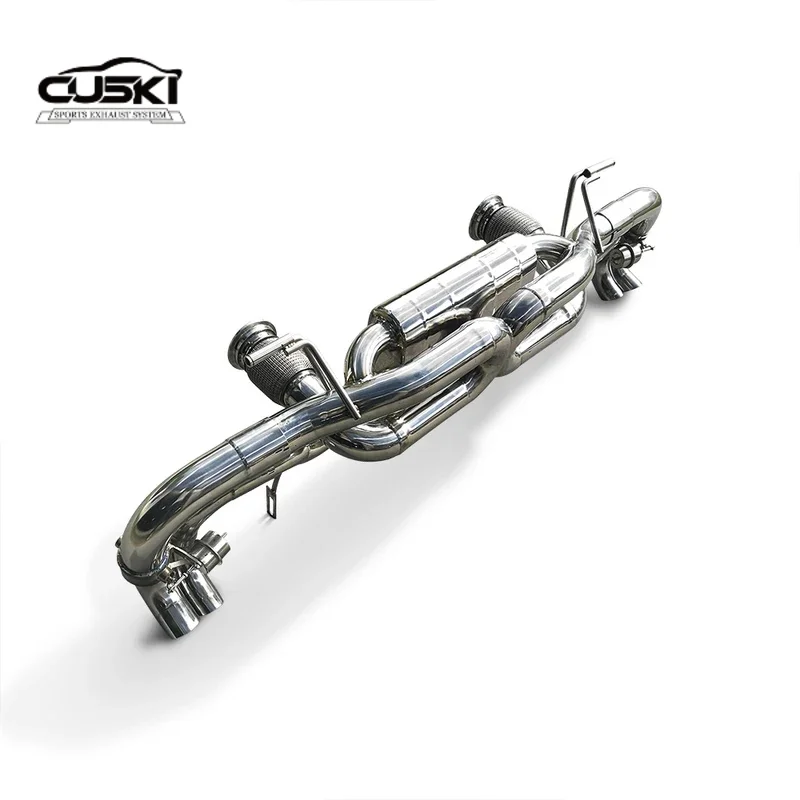 Pertains для Audi R8 V10 5.2l 2008-2016 Cat Back Система выхлопной трубы Модификация автомобильных выхлопных газов Фитинги, увеличенная мощность
Pertains для Audi R8 V10 5.2l 2008-2016 Cat Back Система выхлопной трубы Модификация автомобильных выхлопных газов Фитинги, увеличенная мощность