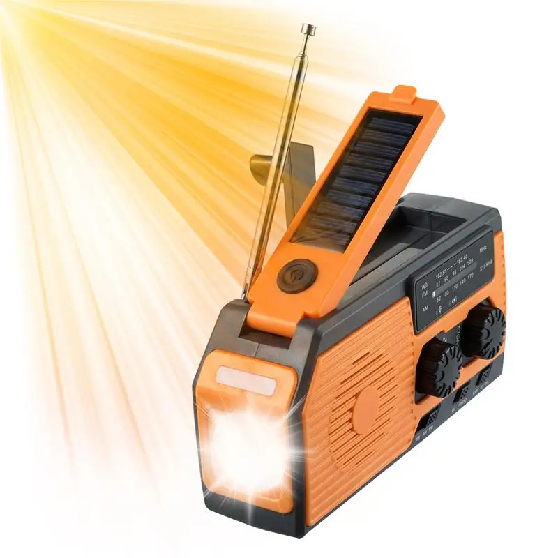 EU Standard Weather Radio Hand Crank Solar For Outdoor Emergency AM/FM NOAA Portable Radio Waterproof SOS Alarm LED Flashlight
EU Standard Weather Radio Hand Crank Solar For Outdoor Emergency AM/FM NOAA Portable Radio Waterproof SOS Alarm LED Flashlight