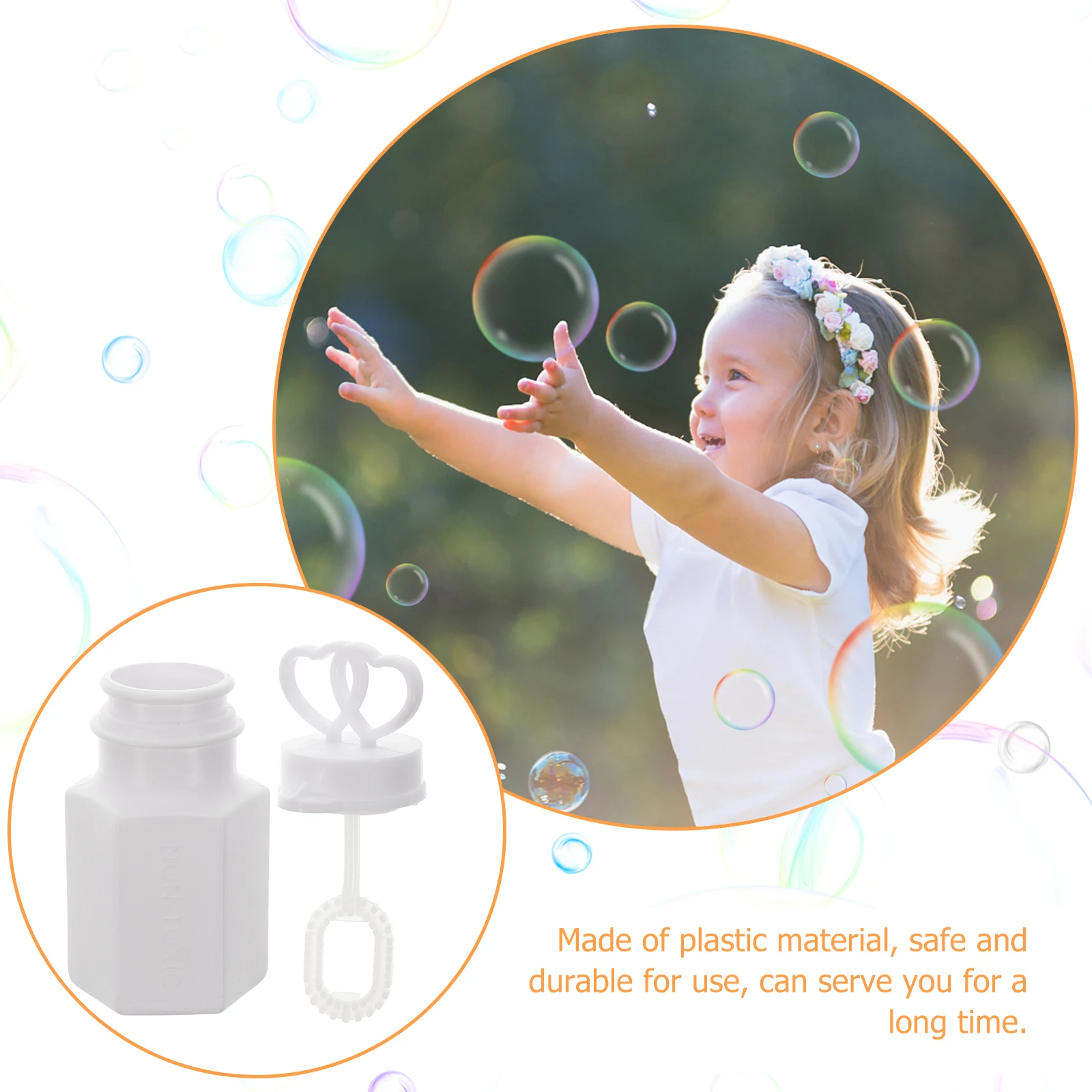 16pcs Empty Bottles Kids Wand Bottle Giant Bubbles Maker Blower Set Party Favor Safe Outdoor
16pcs Empty Bottles Kids Wand Bottle Giant Bubbles Maker Blower Set Party Favor Safe Outdoor