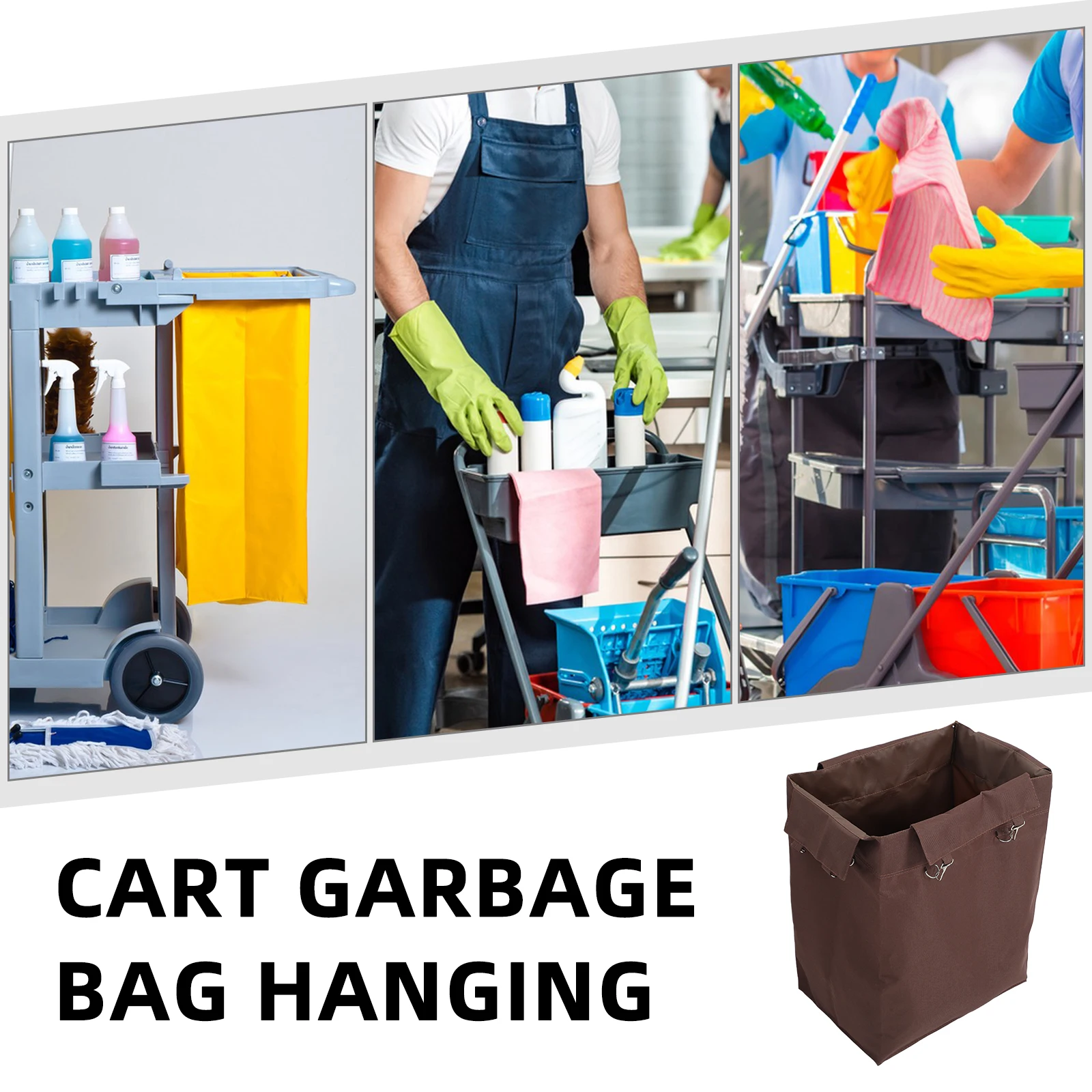 Heavy Duty Housekeeping Cart Large Capacity Cloth Cleaning Organizer For Hotel Hospital Easy Maintenance Trash Storage
Heavy Duty Housekeeping Cart Large Capacity Cloth Cleaning Organizer For Hotel Hospital Easy Maintenance Trash Storage