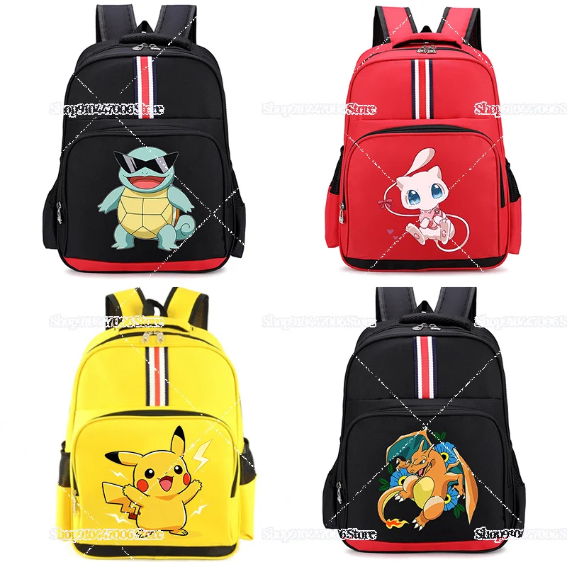 Cartoon Pocket Monster Backpack for Kids Rucksack Pikachu Charizard Women Bag College Students Schoolbag Stationary Accessories
Cartoon Pocket Monster Backpack for Kids Rucksack Pikachu Charizard Women Bag College Students Schoolbag Stationary Accessories
