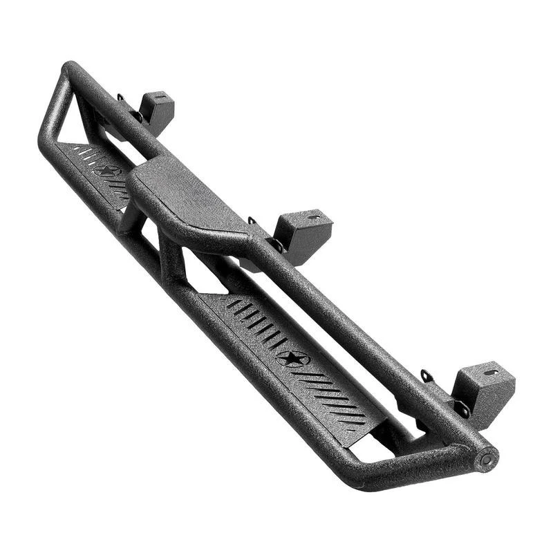 Step Bars 6 Inches For Off-road Adventure Rock Crawling Family Travel, 2018-2025 Jeep Wrangler JL 4 Door Carbon Steel Nerf Bars 550 lbs Capacity Wide Hollow Surface Powder Coated Finish Black Heavy Duty Construction
Step Bars 6 Inches For Off-road Adventure Rock Crawling Family Travel, 2018-2025 Jeep Wrangler JL 4 Door Carbon Steel Nerf Bars 550 lbs Capacity Wide Hollow Surface Powder Coated Finish Black Heavy Duty Construction