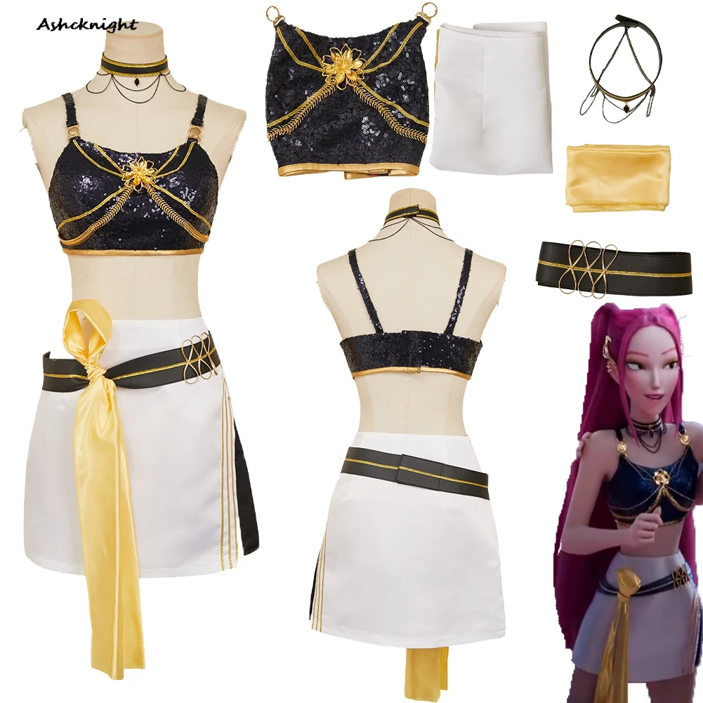 Demon Hunter of KPop Cosplay Mila Top Shorts Women Clothes Party Disguise Roleplay Halloween Costume Carnival Outfit Suits
Demon Hunter of KPop Cosplay Mila Top Shorts Women Clothes Party Disguise Roleplay Halloween Costume Carnival Outfit Suits