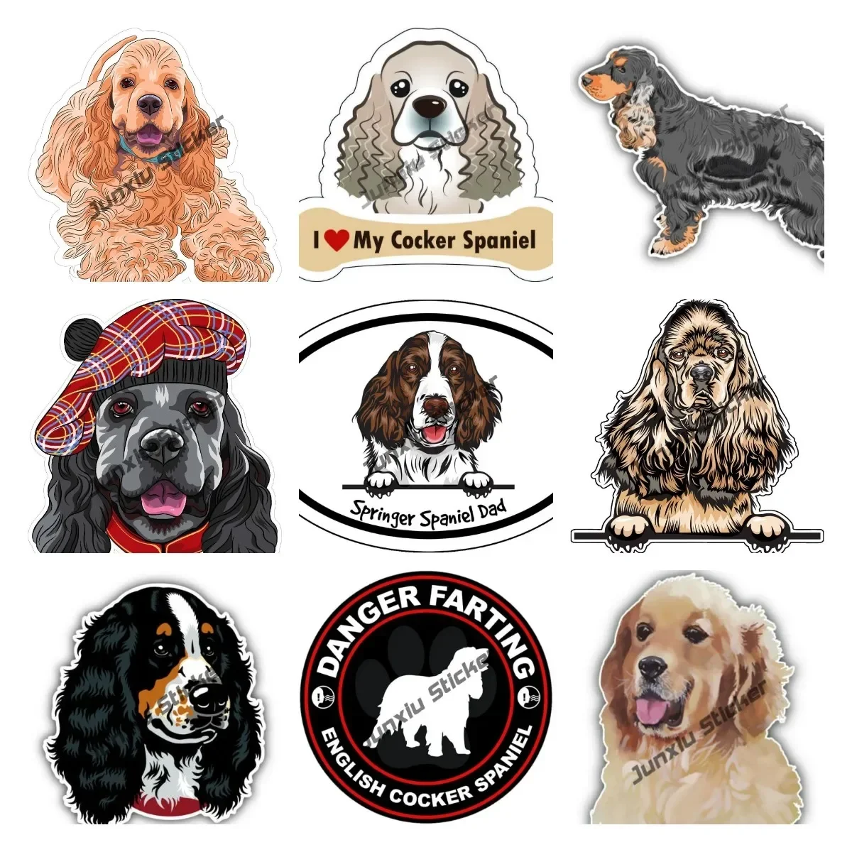 Cocker Spaniel Dad Decal Cartoon Cocker Spaniel Dog Breed Bumper Sticker for Car Laptops Tumblers Windows Trucks Car Accessories
Cocker Spaniel Dad Decal Cartoon Cocker Spaniel Dog Breed Bumper Sticker for Car Laptops Tumblers Windows Trucks Car Accessories