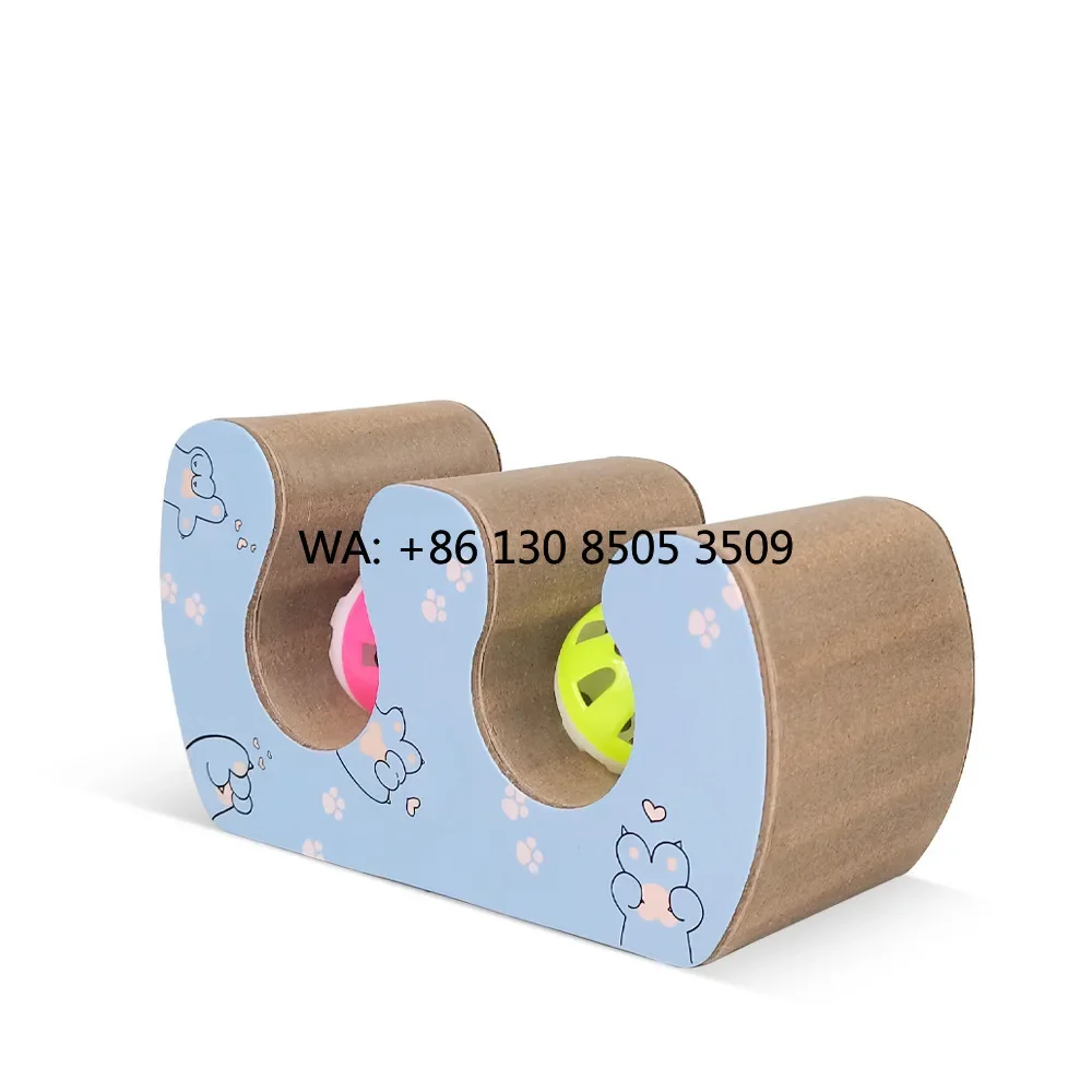 Interactive Foldable Cat Scratcher Round Corrugated Magic Organ Cat Scratching Board With Ball for Cats Grinding Claw
Interactive Foldable Cat Scratcher Round Corrugated Magic Organ Cat Scratching Board With Ball for Cats Grinding Claw