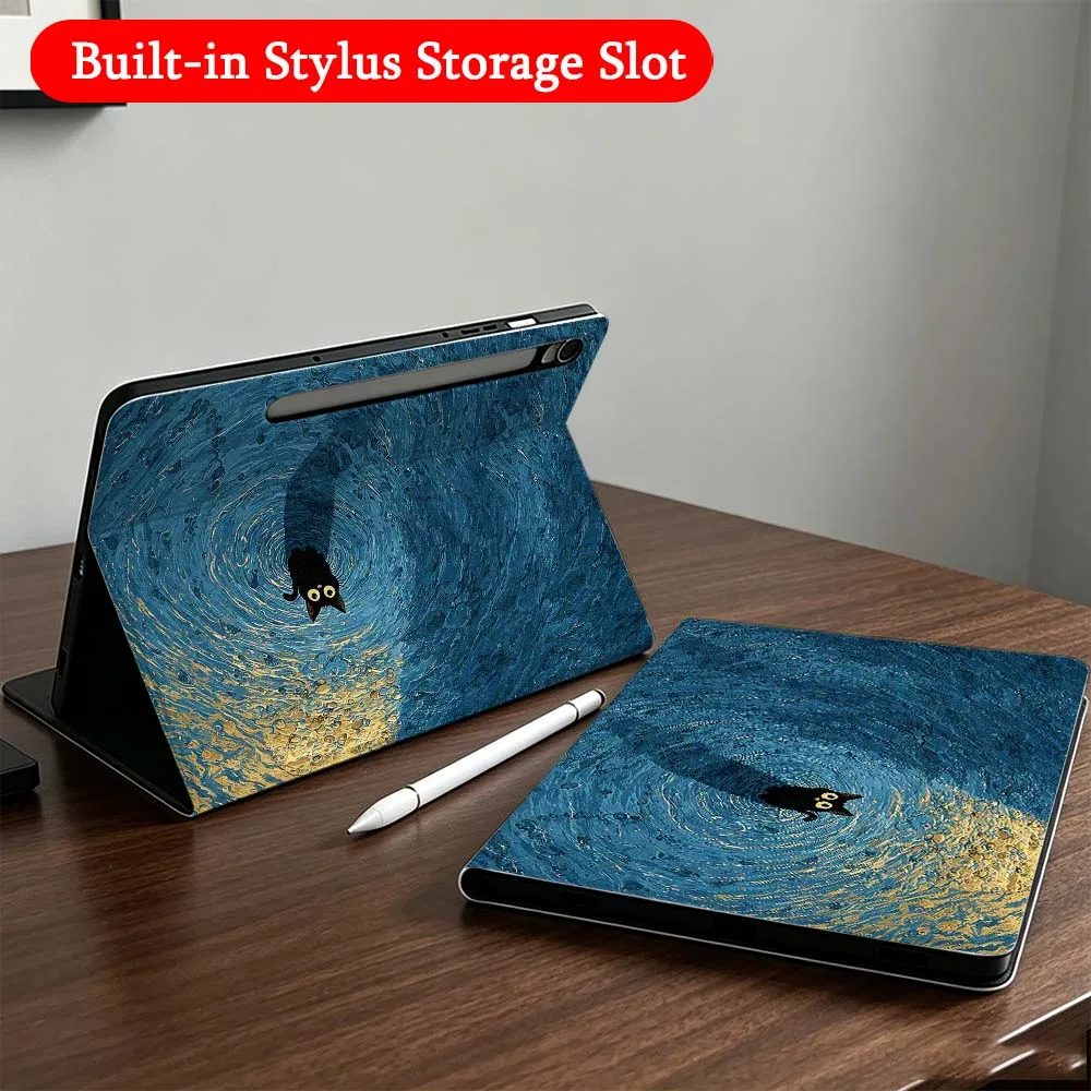 Cute Luxury Cat Art Case For Samsung Galaxy Tab A7 A8 A9 A11 S6 S7 S8 S9 S10 S11 FE Plus Folding Automatic Sleep/Make Tablet
Cute Luxury Cat Art Case For Samsung Galaxy Tab A7 A8 A9 A11 S6 S7 S8 S9 S10 S11 FE Plus Folding Automatic Sleep/Make Tablet