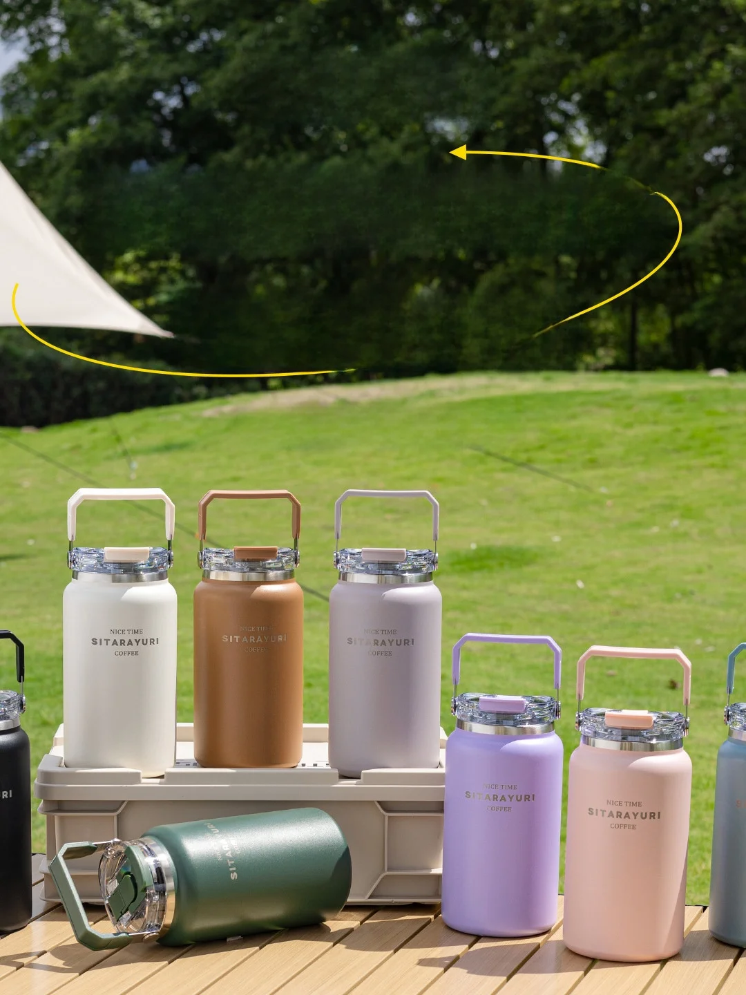 Термочашка из нержавеющей стали, спортивная кофейная чашка на открытом воздухе, портативная автомобильная чашка для льда, чашка для бутылки с водой, чашка для мужчин и женщин
Термочашка из нержавеющей стали, спортивная кофейная чашка на открытом воздухе, портативная автомобильная чашка для льда, чашка для бутылки с водой, чашка для мужчин и женщин