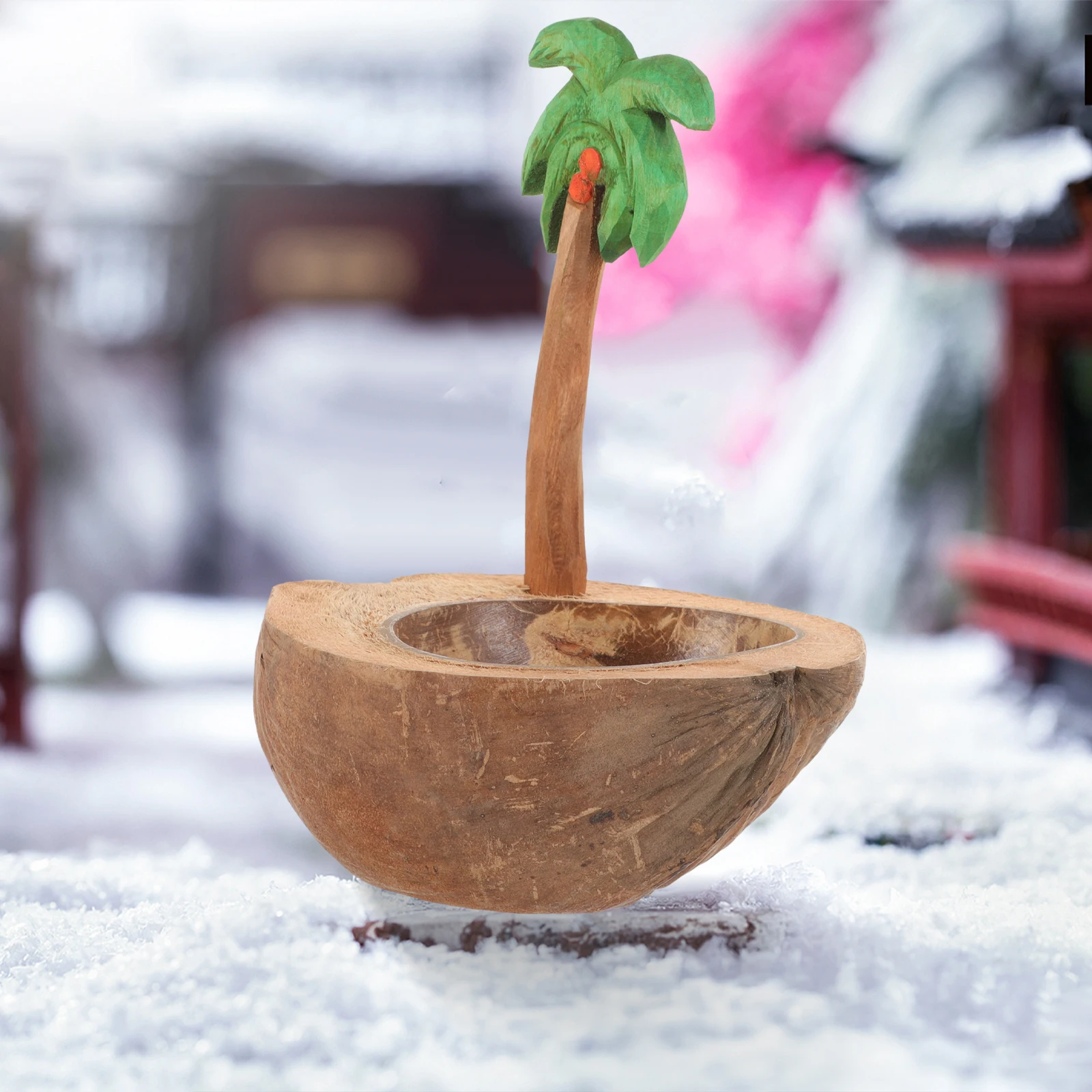 Natural Coconut Shell Holder Unique Decorative Centerpiece for Romantic Candlelight Dinner
Natural Coconut Shell Holder Unique Decorative Centerpiece for Romantic Candlelight Dinner