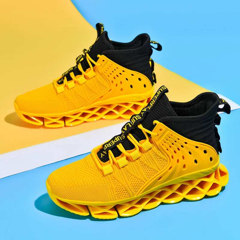 Stadium Activity Men Mesh Running Shoes Professional Breathable Look Soft Sole Fitness Training Footwear
Stadium Activity Men Mesh Running Shoes Professional Breathable Look Soft Sole Fitness Training Footwear