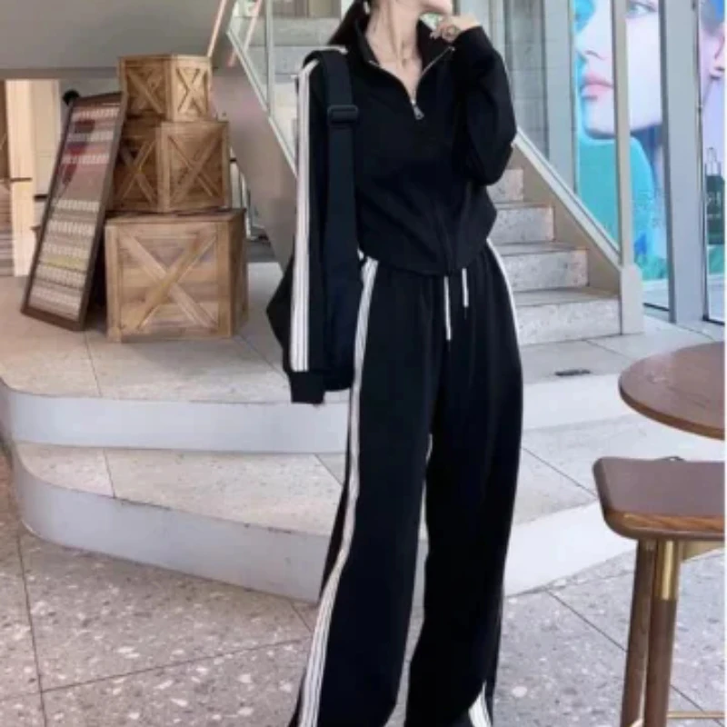 Fashionable Slimming Casual Sportswear Set for Women Brand Tag Removed Elegant Age-Defying Polyester Fiber Long Sleeve Zipper
Fashionable Slimming Casual Sportswear Set for Women Brand Tag Removed Elegant Age-Defying Polyester Fiber Long Sleeve Zipper