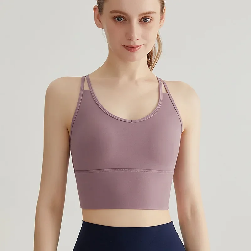 2024 Women's Fitness Strap Sport Bra High Support Running Workout Halter Yoga Bra
2024 Women's Fitness Strap Sport Bra High Support Running Workout Halter Yoga Bra