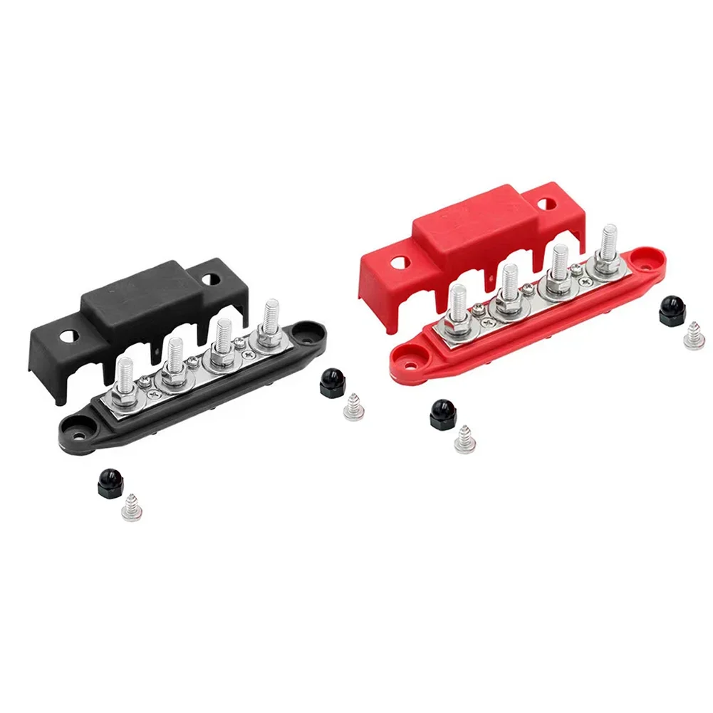168*54mm 12V-48V DC Busbar Nylon Construction Quick Installation Reliable Conductivity Solar Energy Systems For Caravans
168*54mm 12V-48V DC Busbar Nylon Construction Quick Installation Reliable Conductivity Solar Energy Systems For Caravans