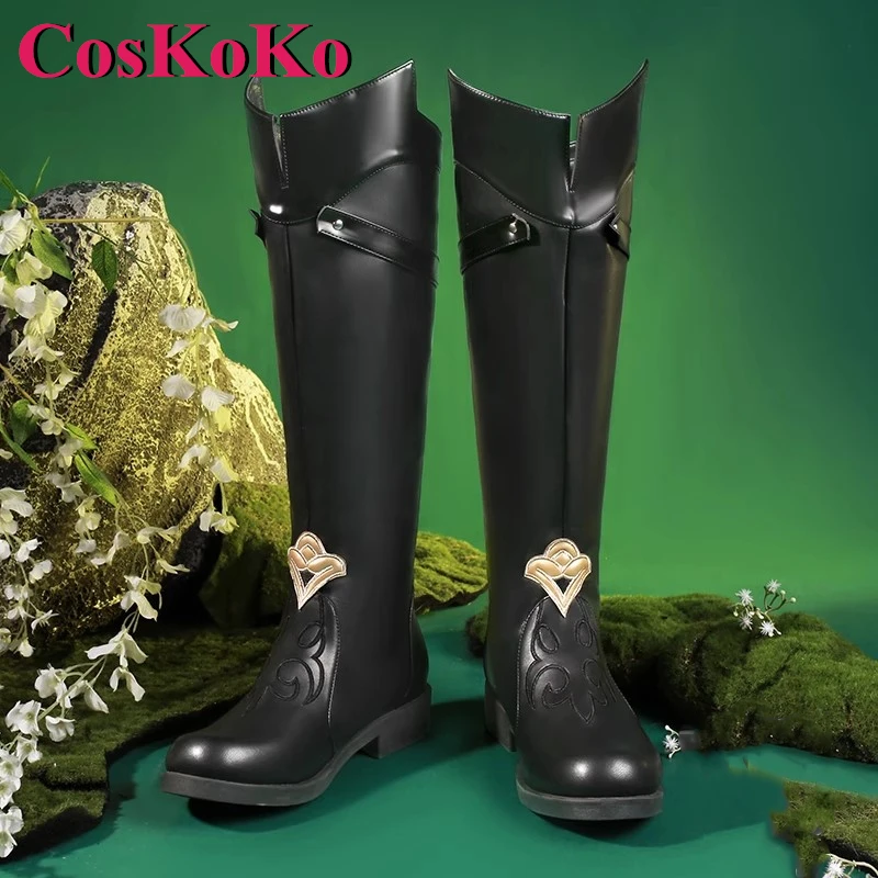 Обувь для косплея CosKoKo Blade/Luocha, игра Honkai: Star Rail, модные короткие ботинки-трубки, аксессуары для ролевых игр, Новинка
Обувь для косплея CosKoKo Blade/Luocha, игра Honkai: Star Rail, модные короткие ботинки-трубки, аксессуары для ролевых игр, Новинка