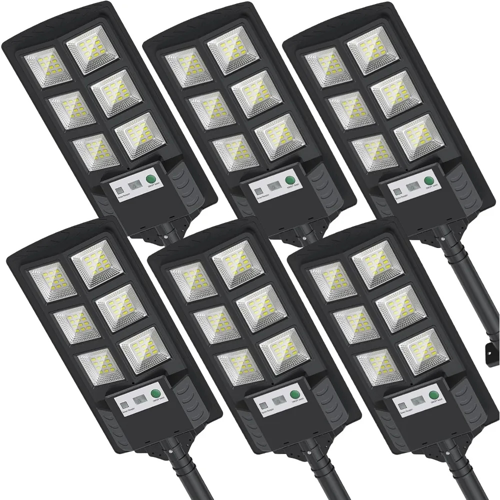 Solar Light, 6 Pack, Waterproof LED Powered Security Flood Lights, Motion Sensor Street Lights with Remote Control, Solar Light
Solar Light, 6 Pack, Waterproof LED Powered Security Flood Lights, Motion Sensor Street Lights with Remote Control, Solar Light