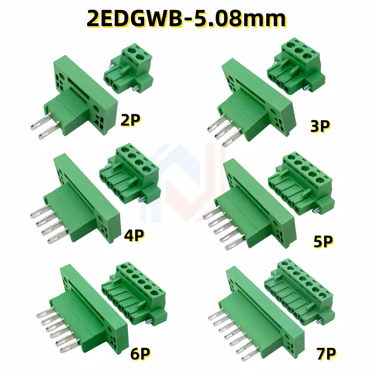 2sets Through-wall terminal 2EDGWB-5.08mm with panel plug-and-pull butt flange fixed welded PCB connector 2P3P4P5P6P7P8P9P-24P
2sets Through-wall terminal 2EDGWB-5.08mm with panel plug-and-pull butt flange fixed welded PCB connector 2P3P4P5P6P7P8P9P-24P