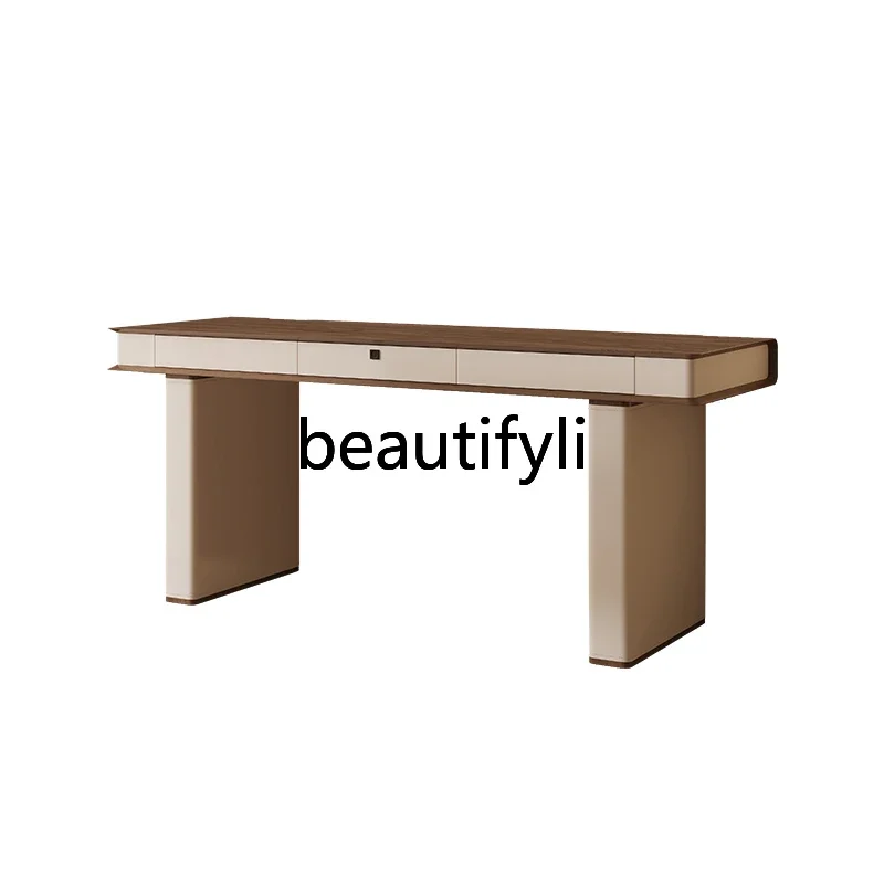 A44 Home, Desk Designer Premium Italian Minimalist Desk Solid Wood Light Luxury Modern Minimalist
A44 Home, Desk Designer Premium Italian Minimalist Desk Solid Wood Light Luxury Modern Minimalist