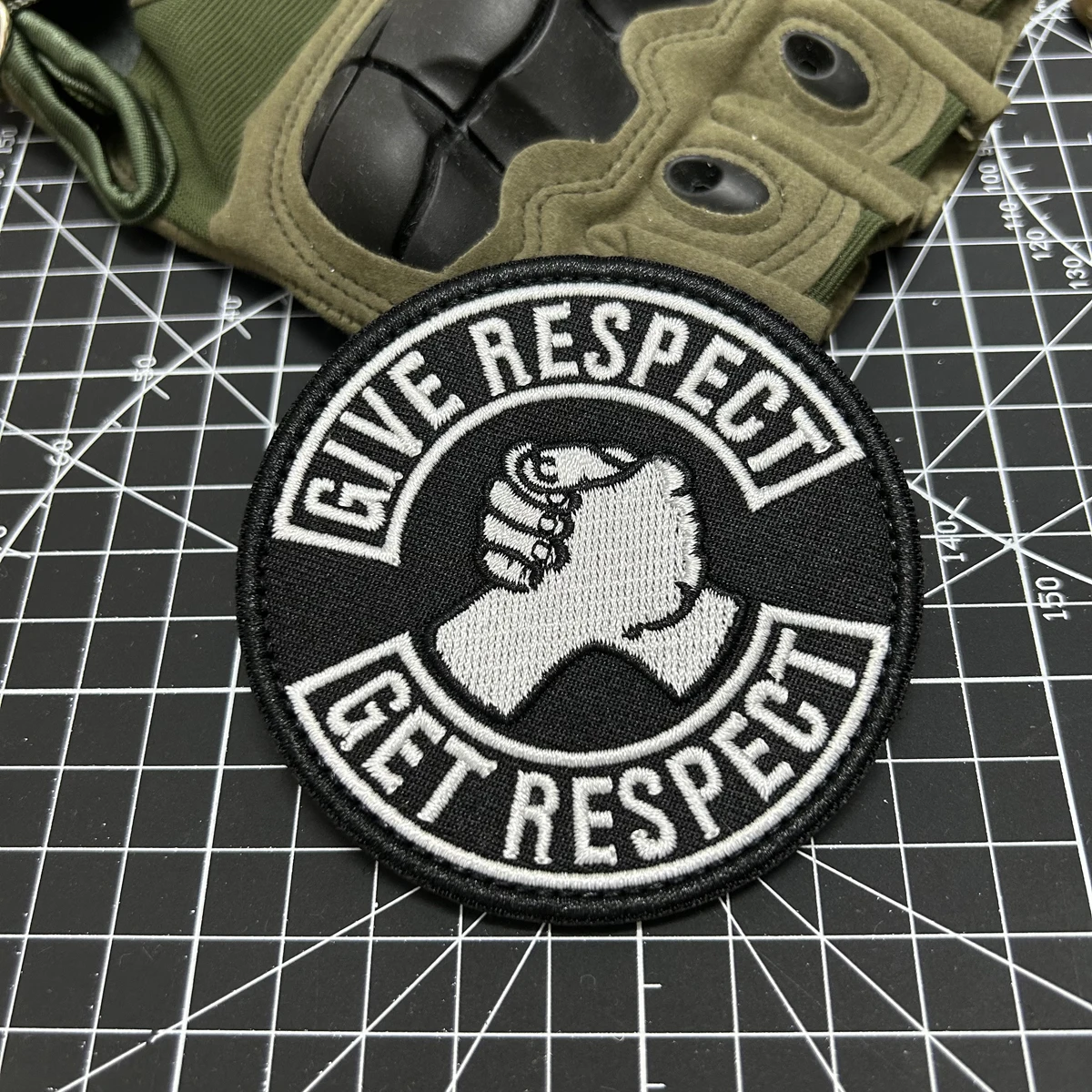 Tactical handshake gives respect.. Badge Hook and loop Embroidered patch for decorating clothes, backpack and hat,gift
Tactical handshake gives respect.. Badge Hook and loop Embroidered patch for decorating clothes, backpack and hat,gift
