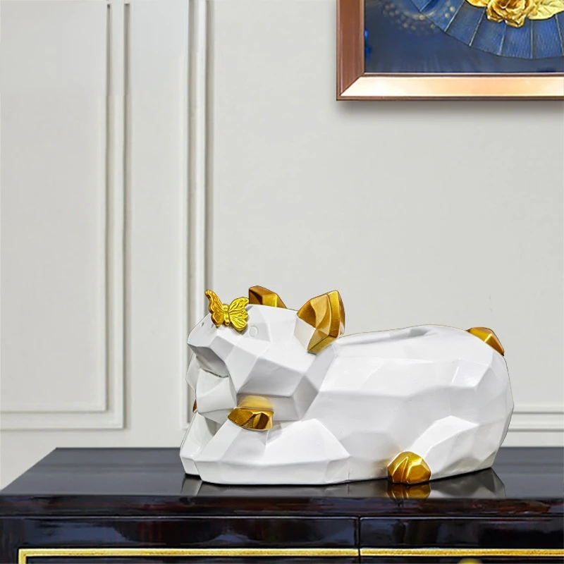 Geometric Tissue Resin Gilded Crafts Ornament Cute Room Bedroom Decor
Geometric Tissue Resin Gilded Crafts Ornament Cute Room Bedroom Decor