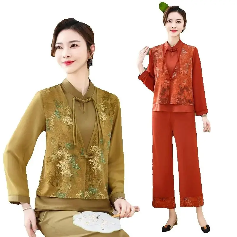 6XL Fashion Oversized Noble Pants Set 2025 Early Spring New Loose Covering Stomach Show Thin Temperament Mulberry Two Piece Set
6XL Fashion Oversized Noble Pants Set 2025 Early Spring New Loose Covering Stomach Show Thin Temperament Mulberry Two Piece Set
