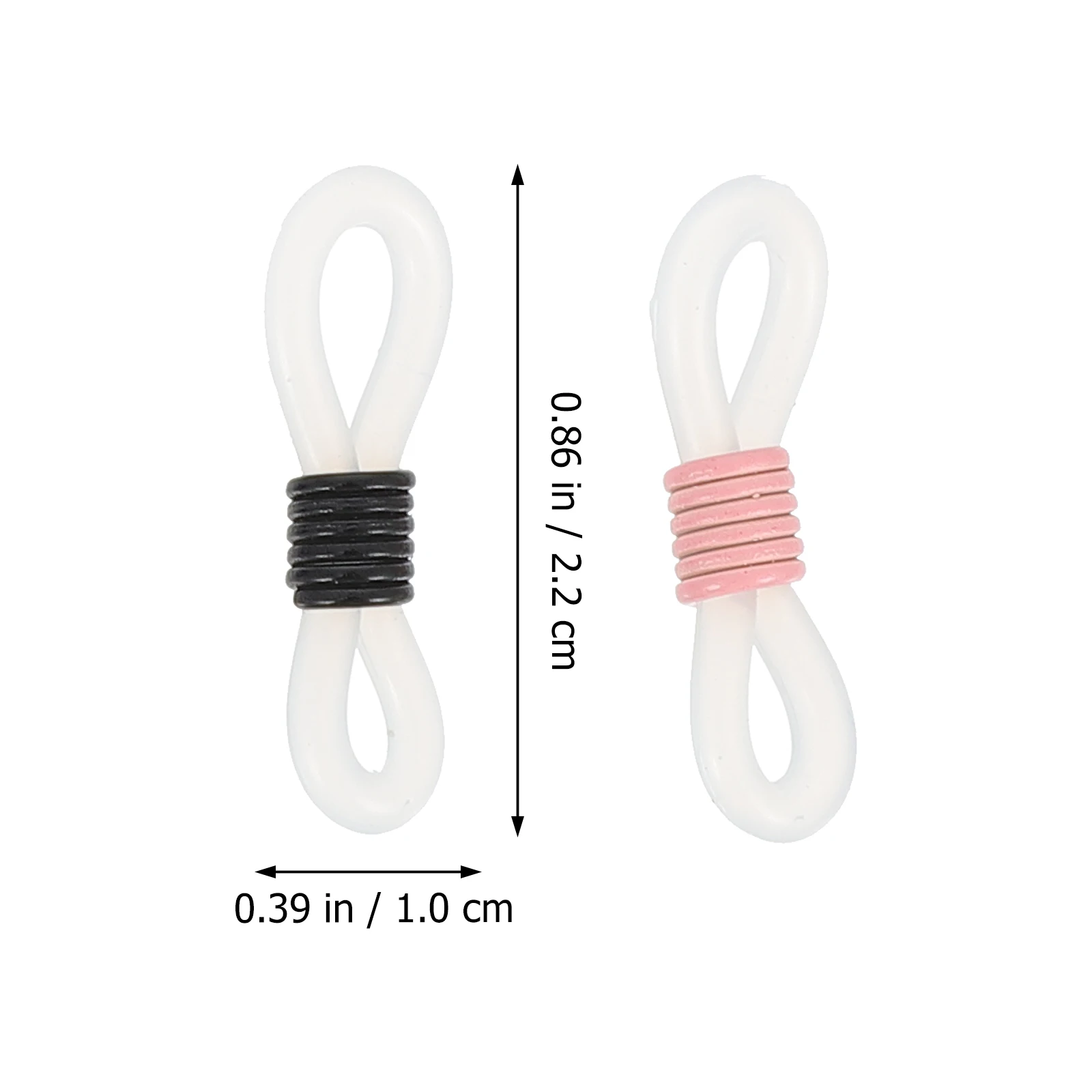 50 Pcs Anti Lost Connector Eyeglasses Chain Ends for Sunglasses Reading Glasses Mask Rubber Retainer Lightweight Practical Craft
50 Pcs Anti Lost Connector Eyeglasses Chain Ends for Sunglasses Reading Glasses Mask Rubber Retainer Lightweight Practical Craft