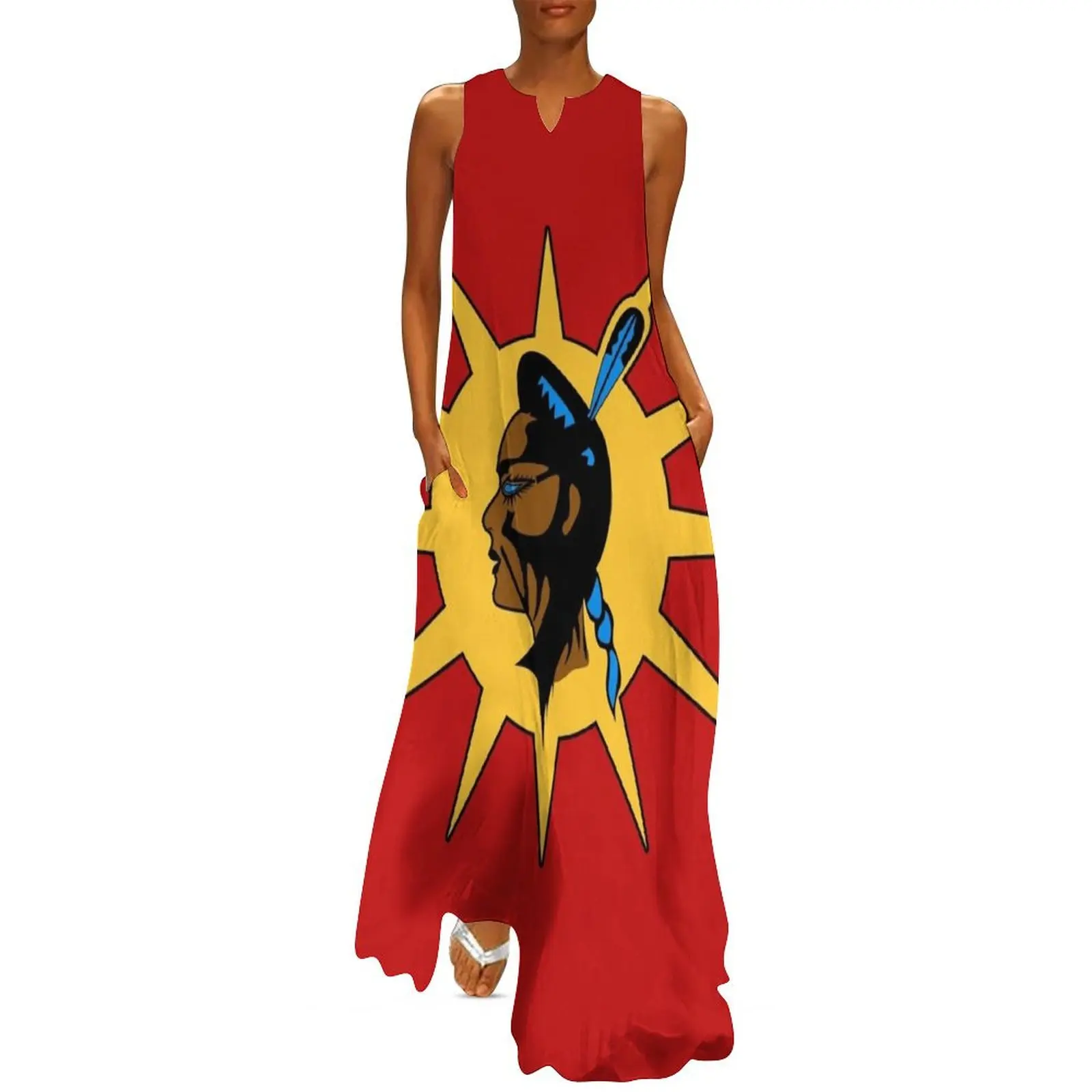 Mohawk Warrior Long Dress summer clothes Aesthetic clothing elegant guest wedding dress
Mohawk Warrior Long Dress summer clothes Aesthetic clothing elegant guest wedding dress