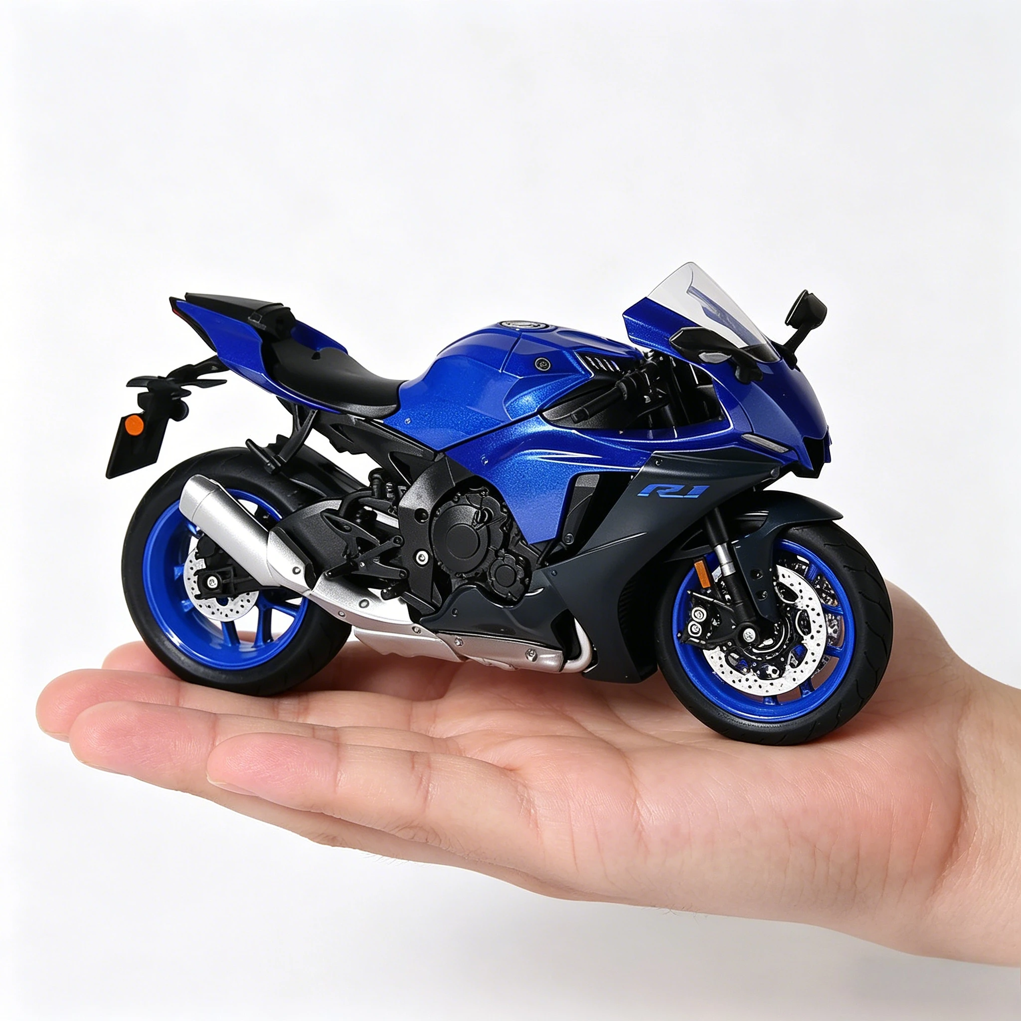 1:12 Alloy R1 Alloy Motorcycle Diecast Model Toy Car Shock Absorption Front Wheel Steering Light Motorbike Boy Christmas Gifts
1:12 Alloy R1 Alloy Motorcycle Diecast Model Toy Car Shock Absorption Front Wheel Steering Light Motorbike Boy Christmas Gifts