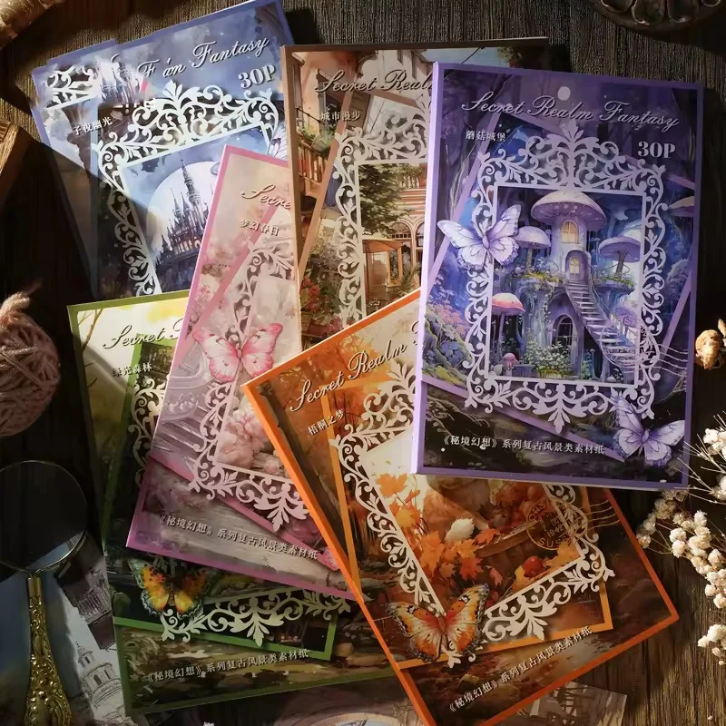 30Pcs Dreamy Plant Background Decorative Stickers DIY Scrapbook Decoration Collage Diary Art Craft Decorative Stickers
30Pcs Dreamy Plant Background Decorative Stickers DIY Scrapbook Decoration Collage Diary Art Craft Decorative Stickers