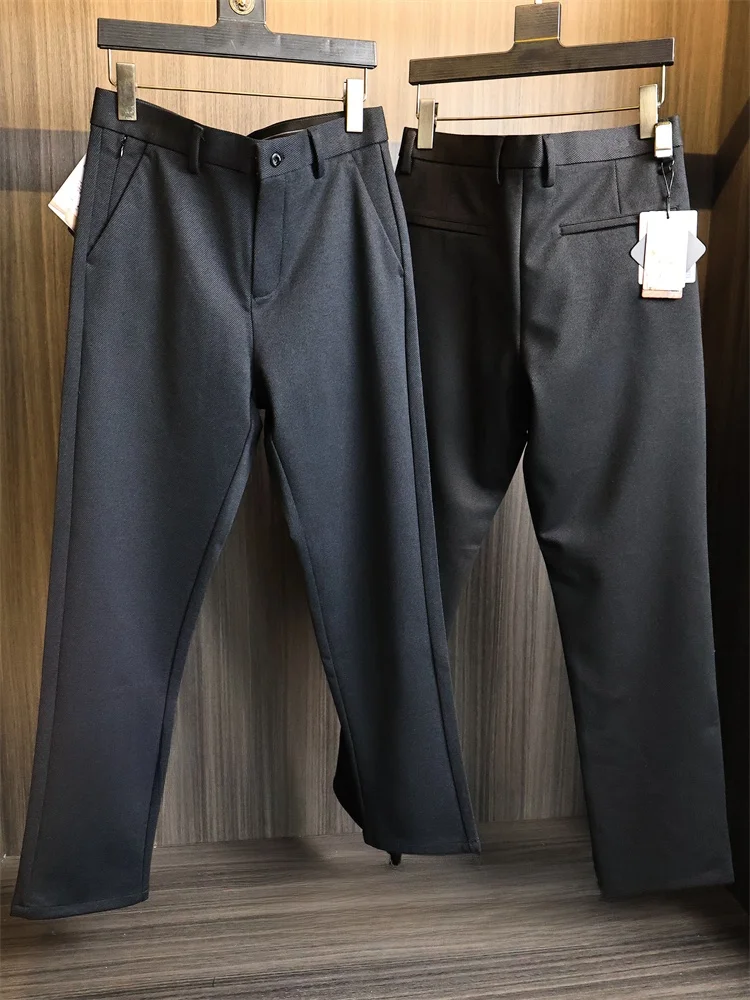 Мужские повседневные брюки из смеси шерсти Thiened, антистатические зимние теплые повседневные брюки Pure Color Faion Urban Sle
Мужские повседневные брюки из смеси шерсти Thiened, антистатические зимние теплые повседневные брюки Pure Color Faion Urban Sle