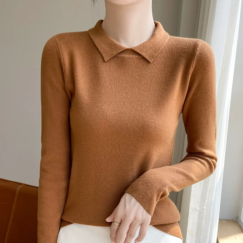 2024 New Autumn And Winter turn-down collar Cashmere Sweater Women Slim fit Cashmere Sweater Women
2024 New Autumn And Winter turn-down collar Cashmere Sweater Women Slim fit Cashmere Sweater Women