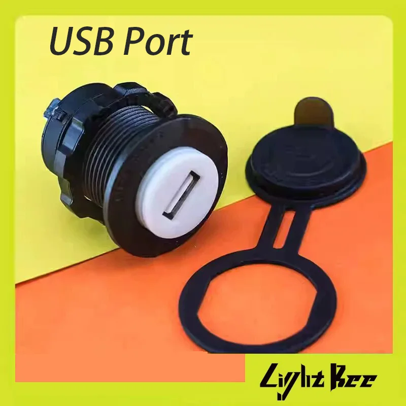 OEM Waterproof USB Port For Light Bee Universal Original Parts with rubber cover
OEM Waterproof USB Port For Light Bee Universal Original Parts with rubber cover
