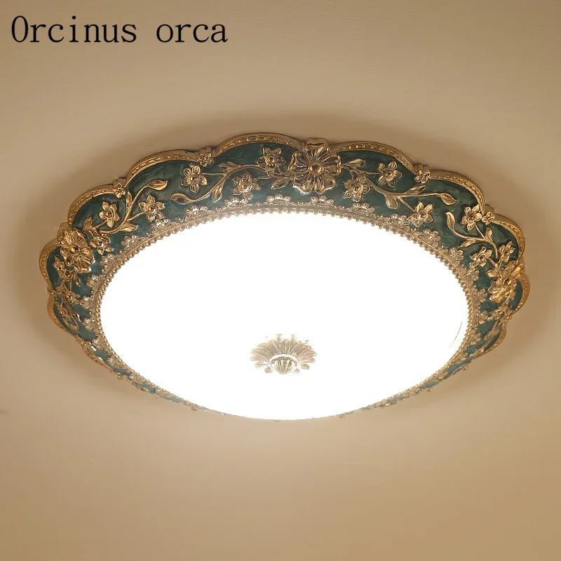 Mediterranean Garden carved blue ceiling lamp living room bedroom European retro round led glass ceiling light
Mediterranean Garden carved blue ceiling lamp living room bedroom European retro round led glass ceiling light