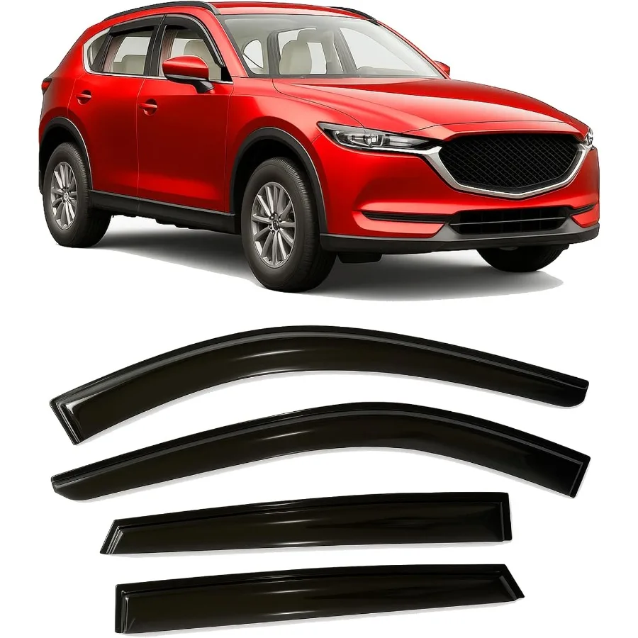 20172025 TapeOn Rain Guards for Mazda CX5 Side Window Visor Deflectors Sport Touring Grand Touring Signature Durable Vent Shade
20172025 TapeOn Rain Guards for Mazda CX5 Side Window Visor Deflectors Sport Touring Grand Touring Signature Durable Vent Shade
