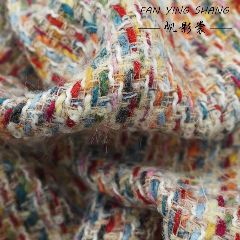 Ткань из шерстяного твида цвета допамина 2026 для пальто, шитья, костюмирования
Ткань из шерстяного твида цвета допамина 2026 для пальто, шитья, костюмирования