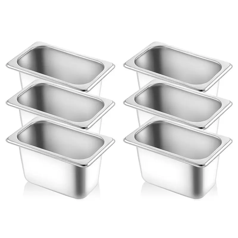 AEE6-1/9 Size 4 Inch Deep Hotel Pans Anti Clogging Stainless Steel Steam Table Pans Hotel Pans Commercial Metal Food Catering Tr
AEE6-1/9 Size 4 Inch Deep Hotel Pans Anti Clogging Stainless Steel Steam Table Pans Hotel Pans Commercial Metal Food Catering Tr