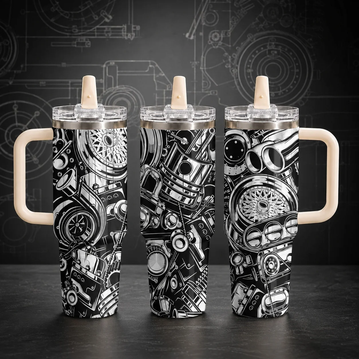 Machine Parts Vacuum Flasks 40oz Thermal Tumbler with Handle Stainless Steel Vacuum Insulated Leak Proof Travel Mug
Machine Parts Vacuum Flasks 40oz Thermal Tumbler with Handle Stainless Steel Vacuum Insulated Leak Proof Travel Mug