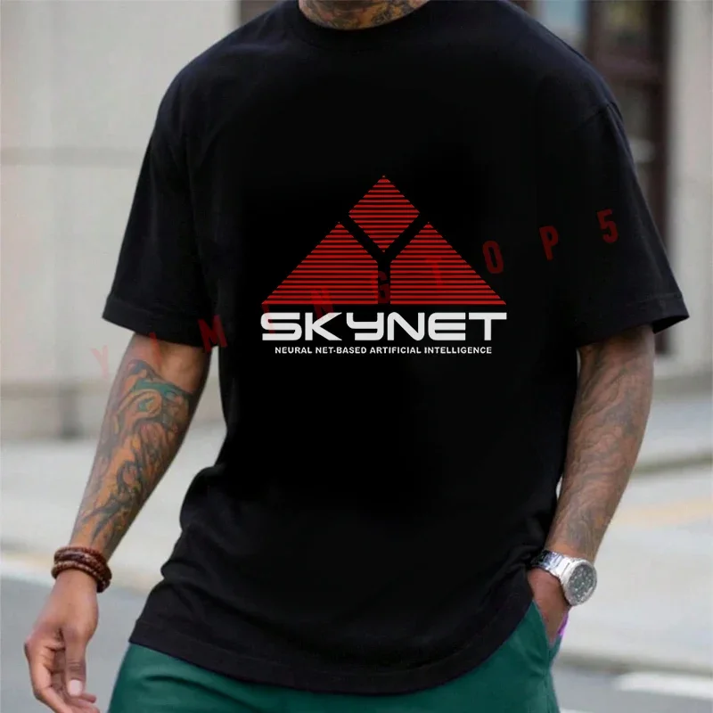 SkyNet Cyberdyne Systems Inspired By Terminator Motorcycle T-shirt Summer Cotton Short Sleeve Casual O-Neck Tops
SkyNet Cyberdyne Systems Inspired By Terminator Motorcycle T-shirt Summer Cotton Short Sleeve Casual O-Neck Tops