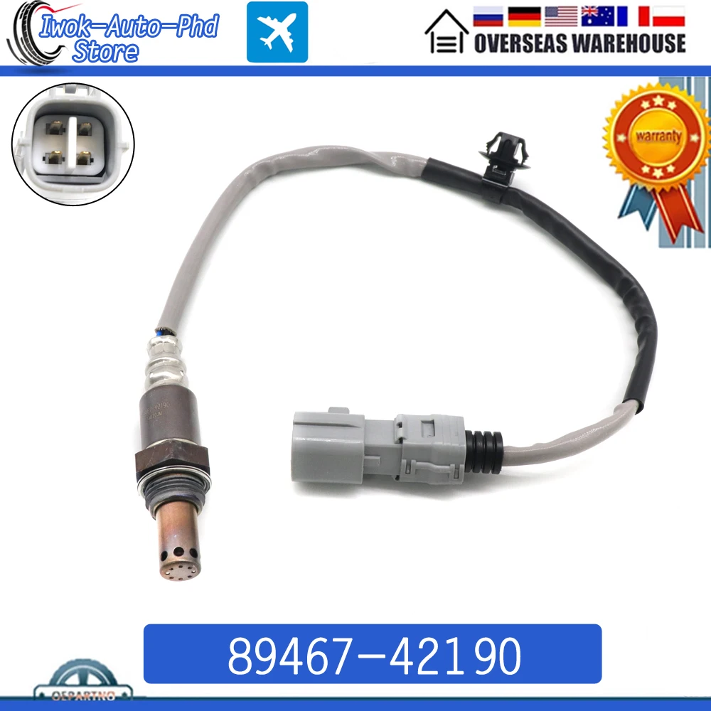 89467-42190 Rear Right Downstream Air Fuel Ratio Oxygen O2 Lambda Sensor For Toyota RAV4 Prime 2021 4 Cyl 2.5L 8946742190
89467-42190 Rear Right Downstream Air Fuel Ratio Oxygen O2 Lambda Sensor For Toyota RAV4 Prime 2021 4 Cyl 2.5L 8946742190